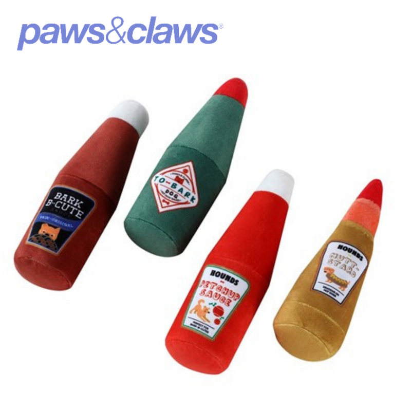 Plush Bbq Sauce Bottle 20x8cm