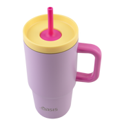 Oasis Stainless Steel Double Wall Insulated JNR Commuter Travel Tumbler 700ml Bubblegum Pink image 10 – thumbnail