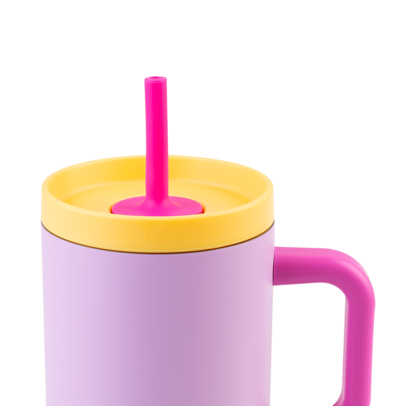 Oasis Stainless Steel Double Wall Insulated JNR Commuter Travel Tumbler 700ml Bubblegum Pink image 7