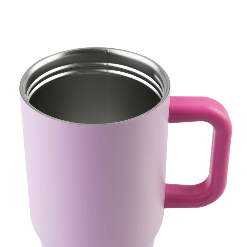 Oasis Stainless Steel Double Wall Insulated JNR Commuter Travel Tumbler 700ml Bubblegum Pink image 8