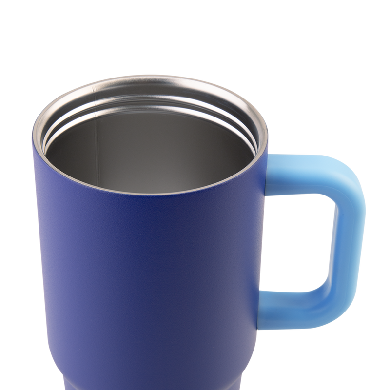 Oasis Stainless Steel Double Wall Insulated JNR Commuter Travel Tumbler 700ml Peacock Blue image 8