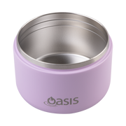 Oasis Stainless Steel Double Wall Insulated JNR Food Flask with Quick Release Lid 300ml Bubblegum Pink image 3 – thumbnail