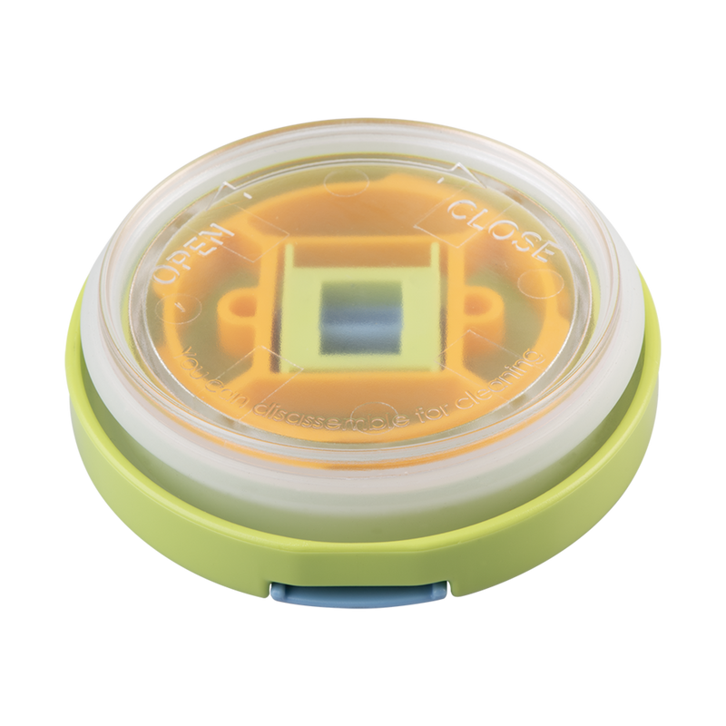 Oasis Stainless Steel Double Wall Insulated JNR Food Flask with Quick Release Lid 300ml Peacock Blue image 7