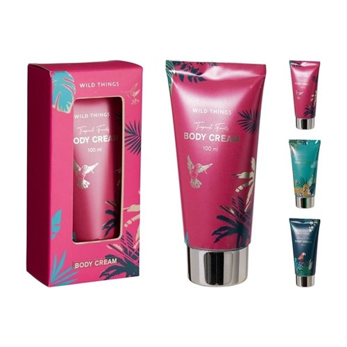 100ml jar of rich body moisturiser inside a decorative gift box