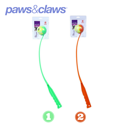 Ball Launcher Pet Toy 2 Asstd 65cm