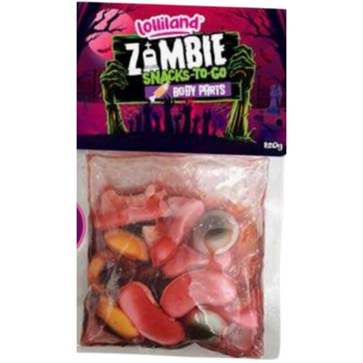 Zombie Snack Body Parts