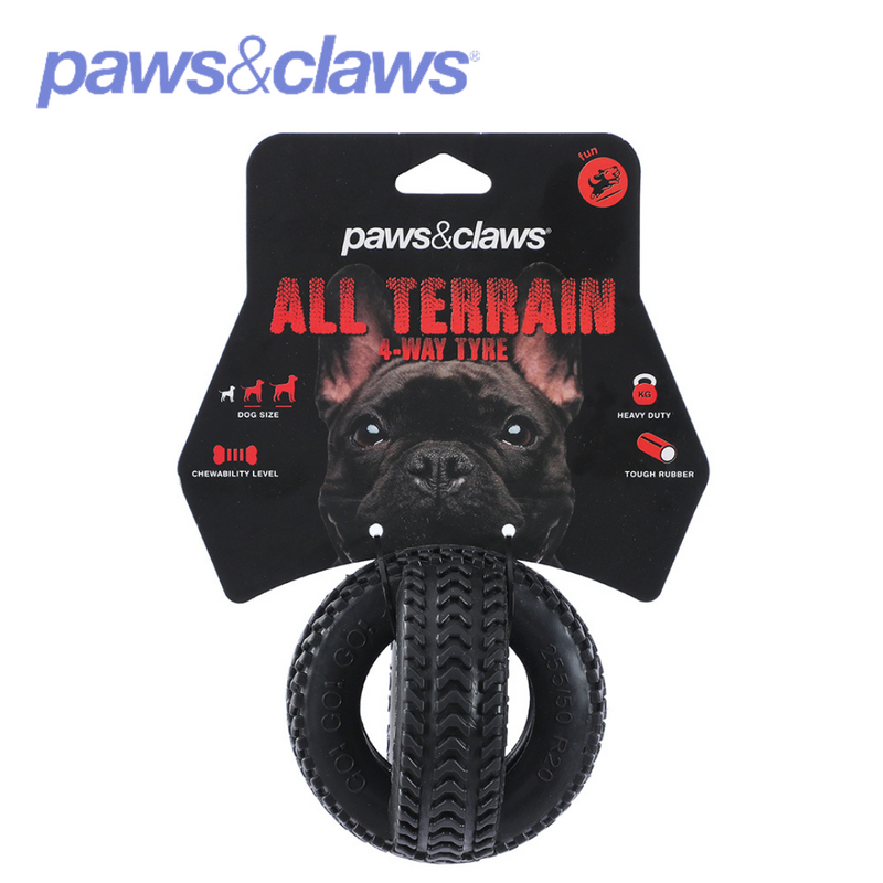 4-WAY TPR Tyre 9.5cm