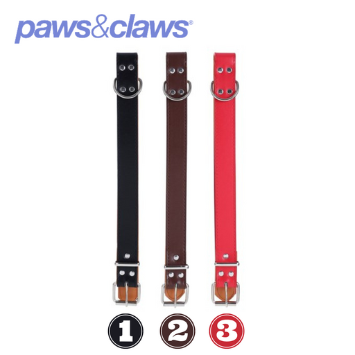 Premium Original Dog Collar Padded X-Lge 3 Asstd 52-65x3cm