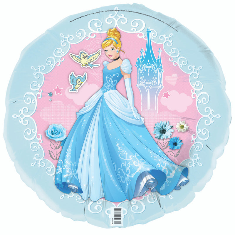 Foil Balloon Disney Cinderella 45cm