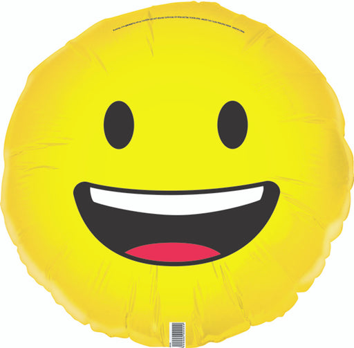 Foil Balloon Smiley Face 45cm