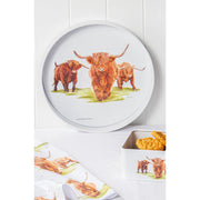 Highland Herd Round Serving Tray image 2