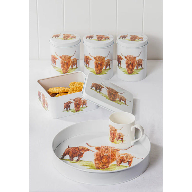 Highland Herd Biscuit Tin image 2