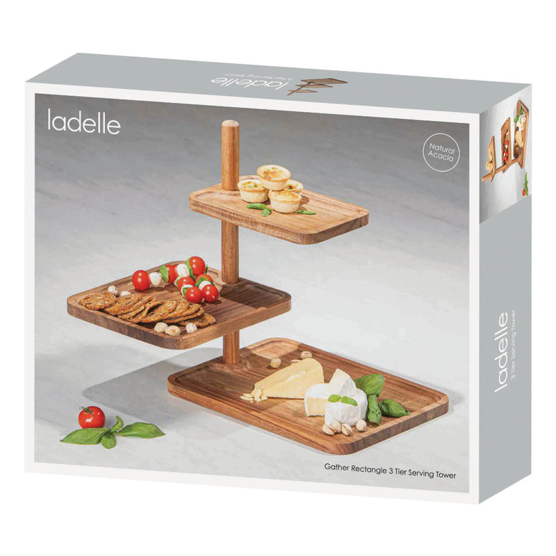 Gather Rectangle 3 Tier Serving Tower image 3