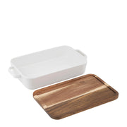 Alto Oven To Table Medium Baking Dish with Lid/Trivet image 2