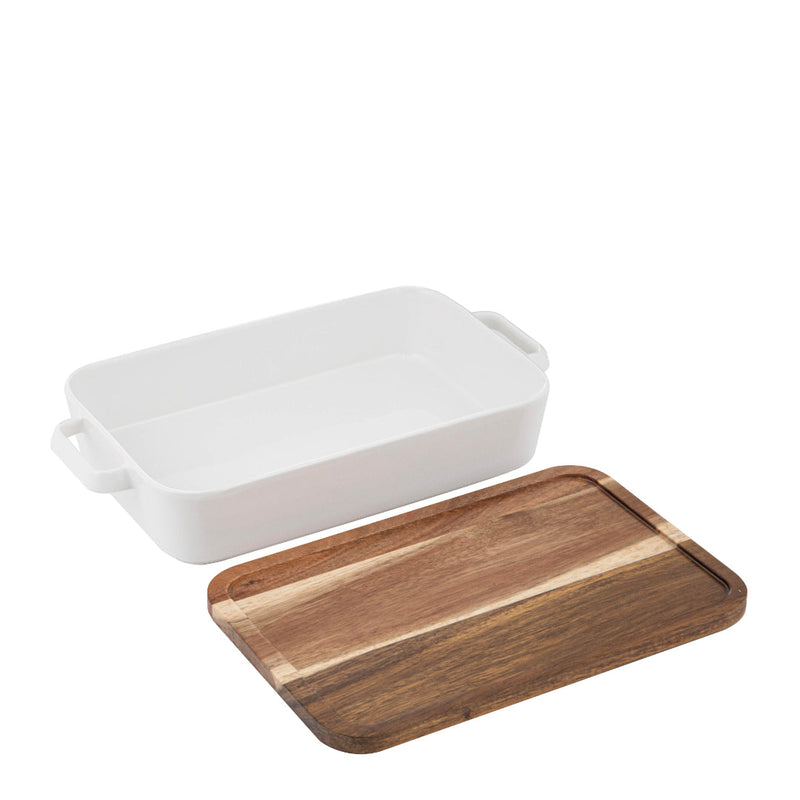 Alto Oven To Table Medium Baking Dish with Lid/Trivet image 2