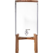 8L large drink dispenser filled with citrus water