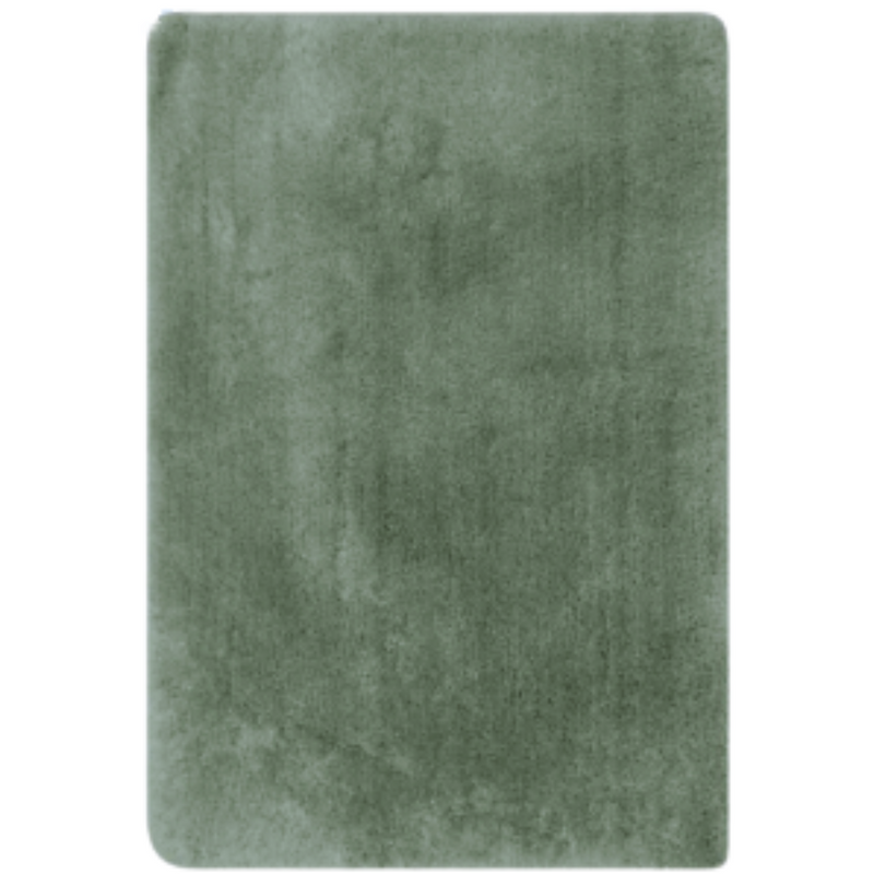 Bath Mat Microfibre Jeena Solid 2000GSM 60x90cm Green