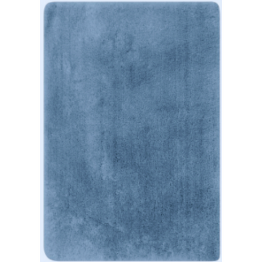 Bath Mat Microfibre Jeena Solid 2000GSM 60x90cm Blue