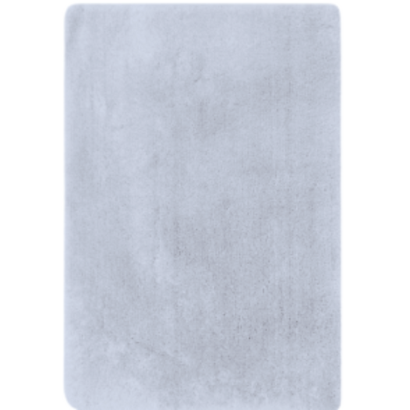 Bath Mat Microfibre Jeena Solid 2000GSM 60x120cm Silver