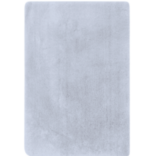 Bath Mat Microfibre Jeena Solid 2000GSM 60x120cm Silver
