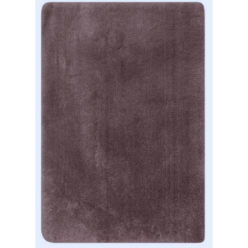 Bath Mat Microfibre Jeena Solid 2000GSM 60x120cm Grey Beige