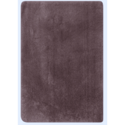 Bath Mat Microfibre Jeena Solid 2000GSM 60x120cm Grey Beige