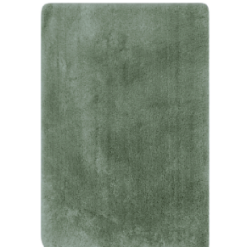 Bath Mat Microfibre Jeena Solid 2000GSM 60x120cm Green