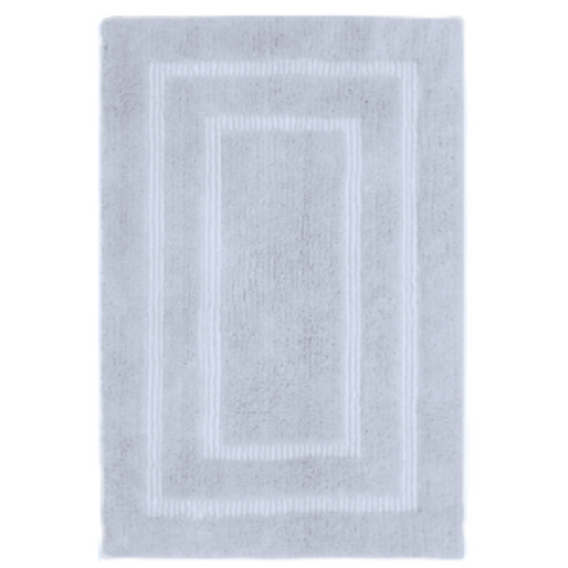 Bath Mat Microfibre Doris Tracetrack 1600GSM 50x80cm Silver