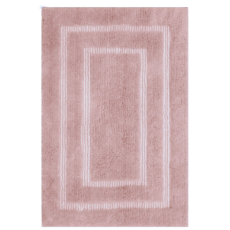 Bath Mat Microfibre Doris Tracetrack 1400GSM 50x80cm Ivory