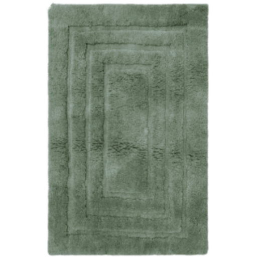 Bath Mat Microfibre Hurley Tracetrack 1600GSM 50x80cm Green