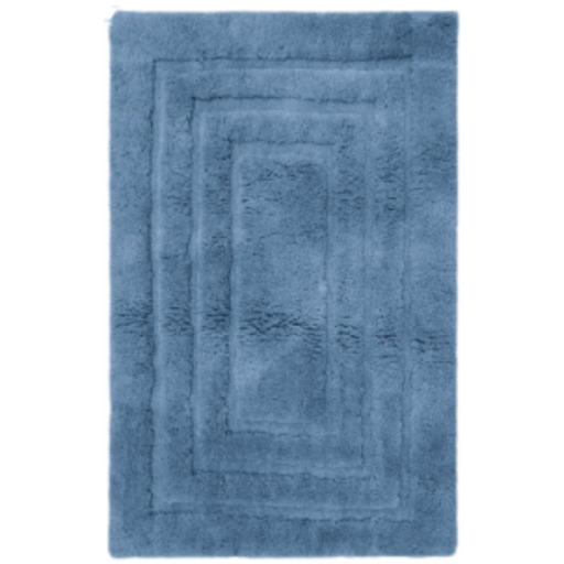Bath Mat Microfibre Hurley Tracetrack 1600GSM 50x80cm Blue