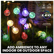 Fairy String Light Solar Ball Bubble 20 LED