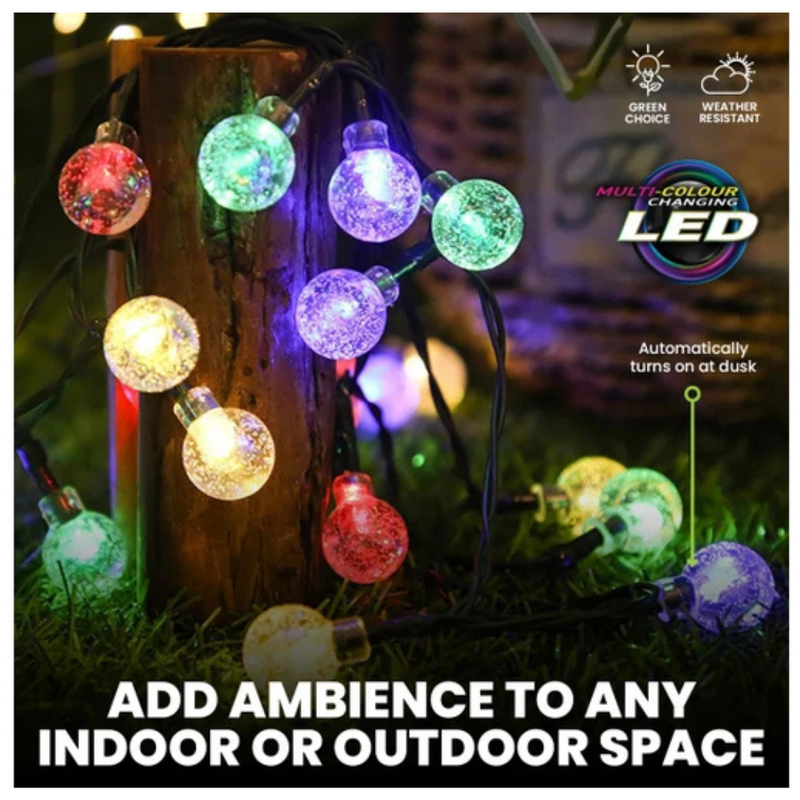 Fairy String Light Solar Ball Bubble 20 LED