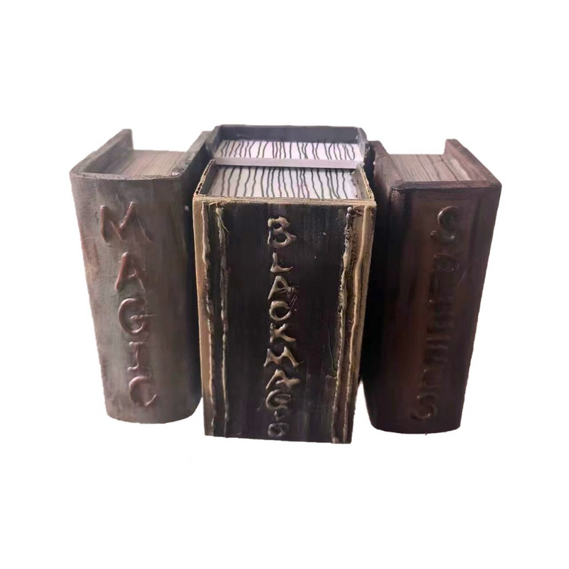 Animated Possessed Stack Of Book Battery Operated 17Cm