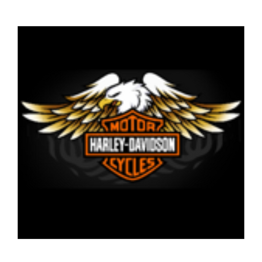 Harley Davidson Set of 6 Coaster Set Gift Box