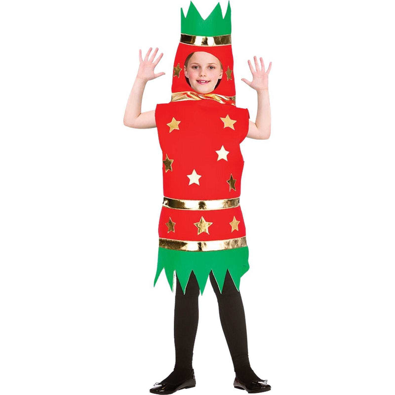 Kids Christmas Cracker Costume One Size