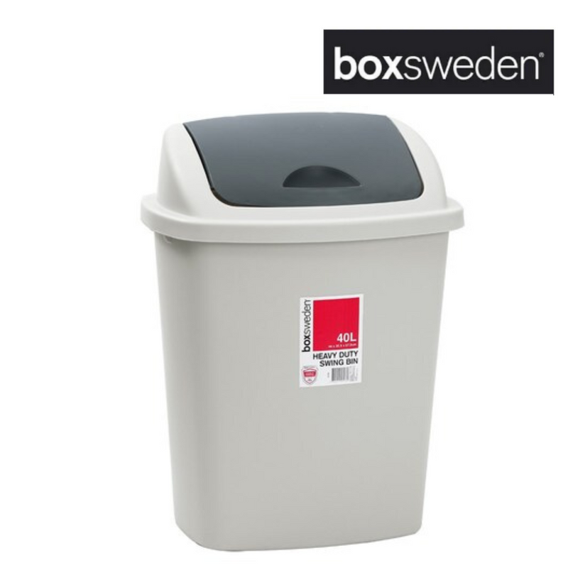 Boxsweden Swing Bin 40L 44X35.5X57.5cm