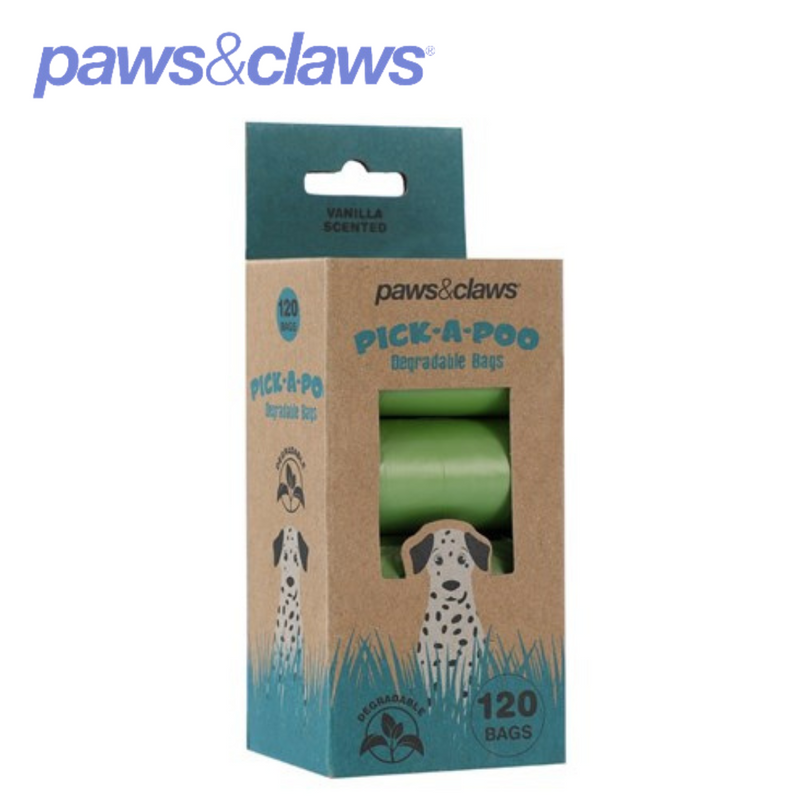 Pick-A-Poo Degradable Waste Bags Vanilla Scented 10um