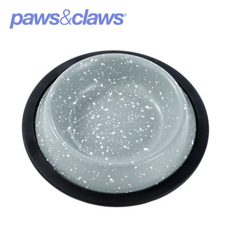 Savoy Non-Slip S/Steel Pet Bowl Grey 15.5cm 180ml