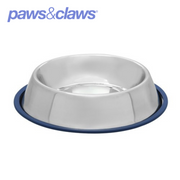 Stainless Steel Pet Bowl Blue Anti-Skid 1.5L – thumbnail