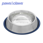 Stainless Steel Pet Bowl Blue Anti-Skid 1.5L – thumbnail