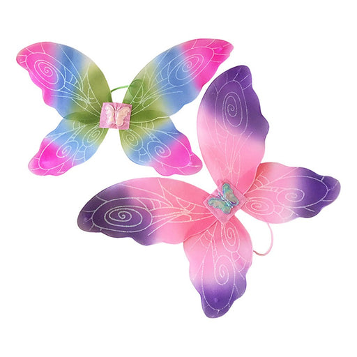 Colorful butterfly costume wings