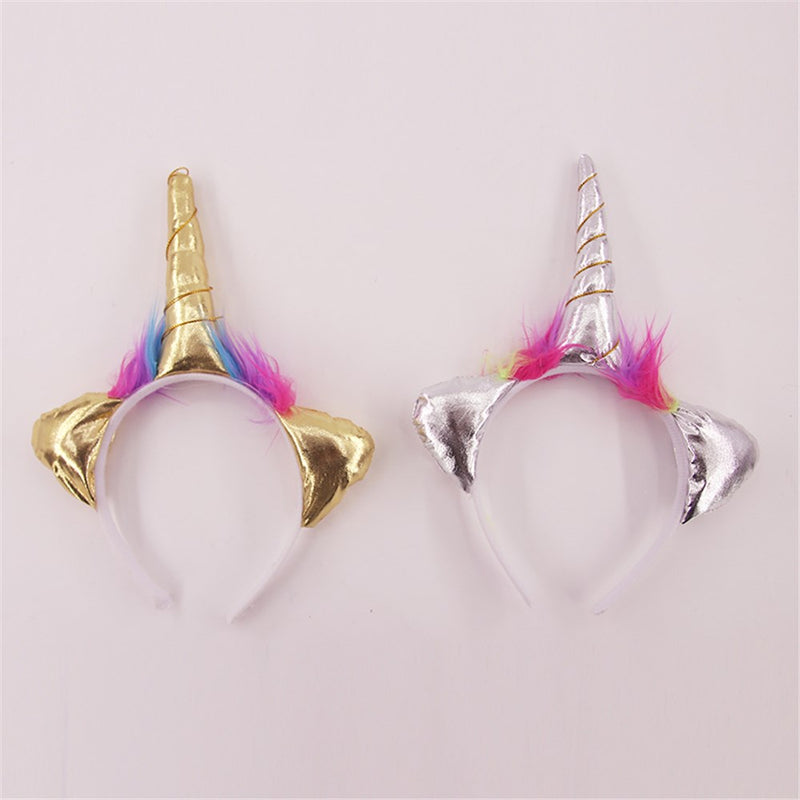 Unicorn headband in assorted colours