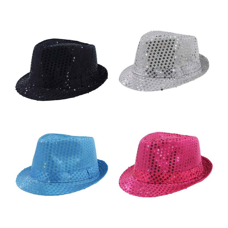Sequin gangster costume hat