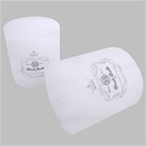 White unscented pillar candle 7x7.5cm