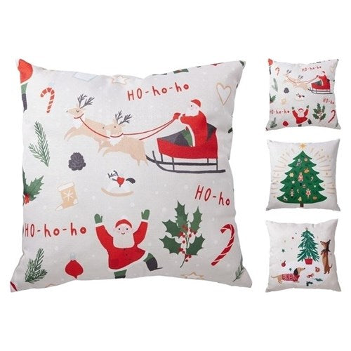 novelty Christmas cushion 45 x 45cm assorted