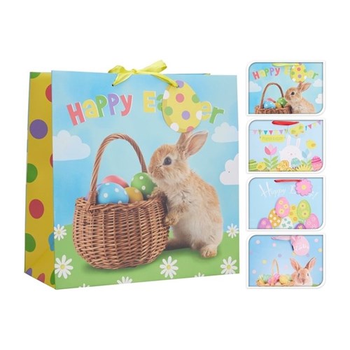 Large paper gift bag Easter design