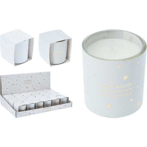 Ronis Scented Candle In Jar 4X5cm 2 Assorted