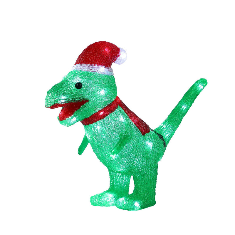 Small T. Rex holiday display figure