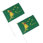Boxing Kangaroo Flag 30x45cm 2pk